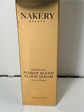 Nakery Beauty Skinfusion Power Blend Elixir Serum Firm + Plump 5.07 Fl Oz